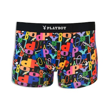【PLAYBOY】莫代爾潮流個性無痕平口褲