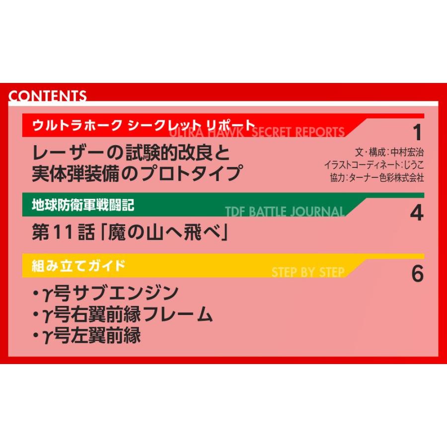 デアゴスティーニ　ウルトラホーク1号　第57号