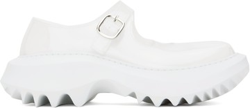 Comme des Garçons 白色 Phileo 联名玛丽珍鞋