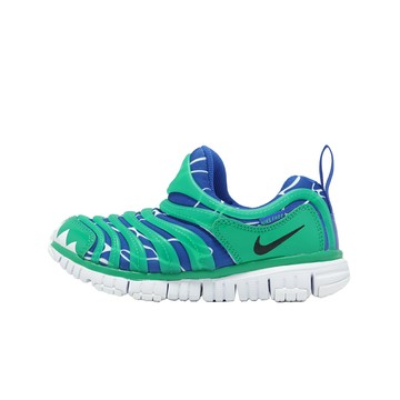 Nike 休閒鞋 Dynamo Free LILS BP 中童鞋 小朋友 綠 毛毛蟲 IO1625-300