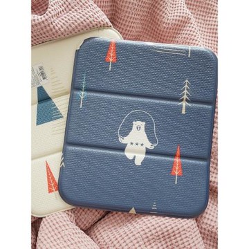 韓國進口小熊防潮墊運動會可折疊坐墊方便攜帶洗澡墊防水隔涼墊