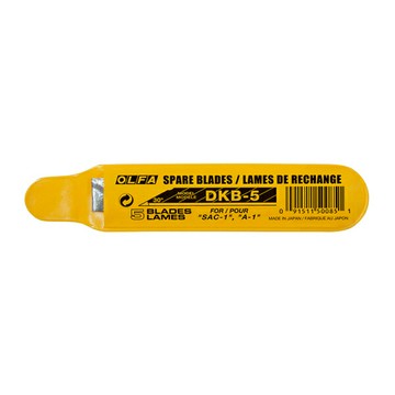 日本 OLFA 經濟型 30度 細工刀 刀片 共500片 /件 DKB-5【APP滿額下單4%點數(單一帳號最高1000點)】7/31止