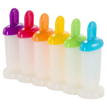 tescoma 繽紛冰棒模 25ml  彩色  6個