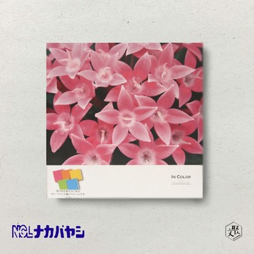 【Nakabayashi】NCL 手繪相本-粉紅花 L-DB211-P(原廠正貨)