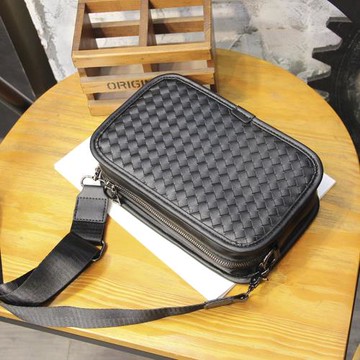 手工編織韓版潮流單肩包