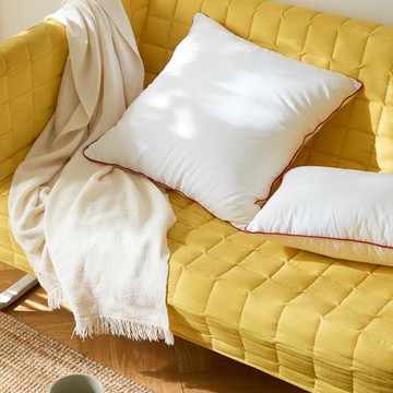 外貿廠家供應全棉靠墊芯辦公室羽絲絨靠墊抱枕舒適結婚婚慶靠墊芯