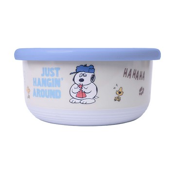 HOUSUXI不鏽鋼雙層隔熱碗730ml-歐拉夫