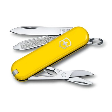 VICTORINOX 瑞士維氏 瑞士刀 7用 58mm Sunny Side 黃 0.6223.8G
