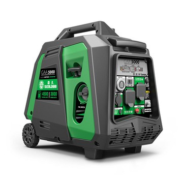 免運速發開發票 汽油發電機家用小型靜音變頻4.5KW戶外便攜露營房車充電