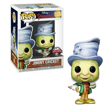 FUNKO POP 1026 迪士尼 皮諾丘 蟋蟀 吉米尼 街頭版 鑽石閃光版 限定版