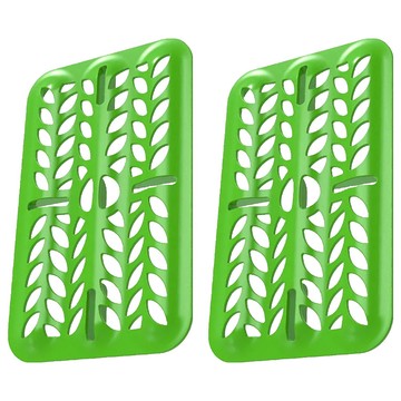 prepara沛樂生活 5號專用分層隔板 垂直組裝 綠色  瀝水隔板10.4 x 16.7 x 1cm + 伸縮分層隔板9.2 x 11.7 x 1cm  1組