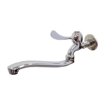 陶瓷單把手自由栓（向上管）管長24公分