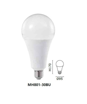 【領券折】好商量~ MARCH LED 30W 燈泡 E27 全電壓 保固一年【APP滿額下單4%點數(單一帳號最高1500點)】5/31止