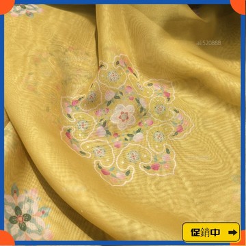 🔥桃園有貨🔥25年新款原創【桃之夭夭】印花披帛漢服披肩日常百搭唐風配飾絲巾vdrb