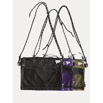 台灣現貨 超輕量 55克 防潑水 旅行 小包 戶外 斜背包 側背包 細繩肩帶  露營  凹豆 登山  OUTDOOR