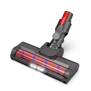 南紡家電 適用Dyson 寬版輕型LED電動軟絨吸頭 V7 V8 V10 V11 V15 吸塵器刷頭