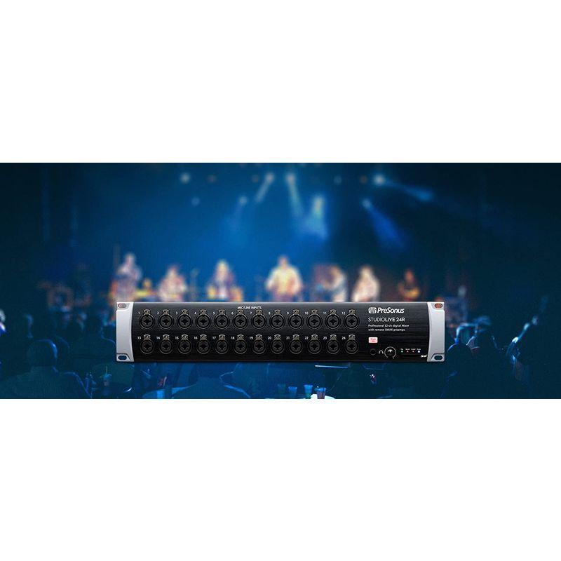 プロオーディオ機器 PreSonus STUDIOLIVE 24R ラック・ミキサーステージ・ボックス トータル26入力