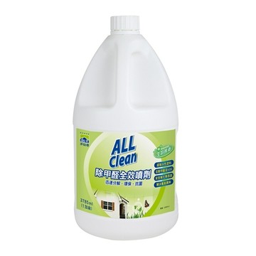 多益得All Clean水性除甲醛 1加侖補充瓶