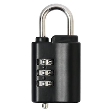 TRENY 3位數密碼鎖附鎖匙 - 台灣製  1個