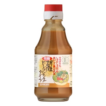 HIKARI FOODS 光食品 有機和風胡麻醬 有機成分高達99% 日本產  225g  1瓶