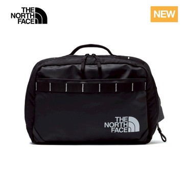 【The North Face 】北面 BASE CAMP VOYAGER SLING DWR防潑水休閒單肩包 黑 NF0A81BN53R