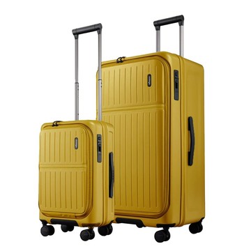 30吋+20吋｜立可開煞車旅箱 30“月光米+20”煙暮藍
