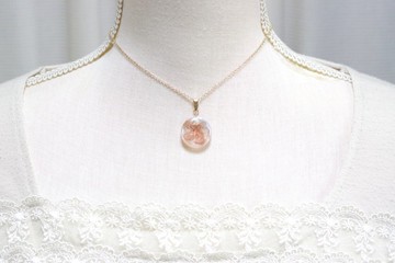 樹脂藝術 圓形墜飾・海市蜃樓之都