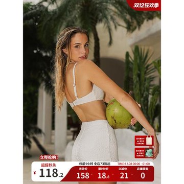 (免運)Yukari swim2025新款夏分體泳衣小胸聚攏比基尼平角海邊度假泳裝