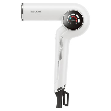 TESCOm 沙龍級速乾修護離子吹風機 1500W 340g  TD980ATW  雪花白