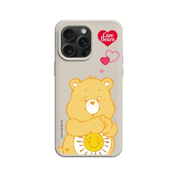 iPhone 15 Pro Max SolidX 貝殼灰 - Care Bears - Funshine Bear