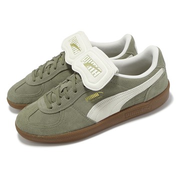 [ACS] Puma 休閒鞋 Palermo Premium Suede 男鞋 女鞋 綠 米白 翻鞋舌 麂皮 德訓鞋 40235002