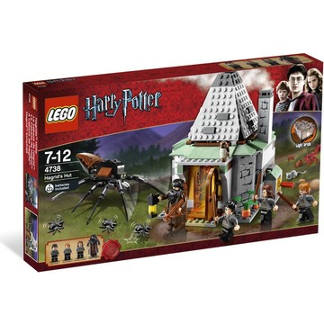 【台中翔智積木】絕版品 LEGO 樂高 4738 Hagrid's Hut 海格小屋 輕盒損