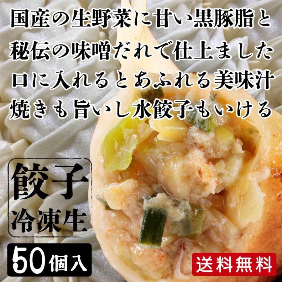 冷凍生餃子 肉汁あふれる本格派 美味汁餃子50個入1箱  送料込み