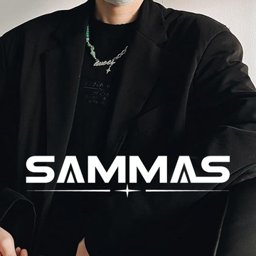 SAMMAS 項錬 玉石拼接鈦鋼項錬 男生項錬 小眾 男潮 女生項錬 項鏈女 高級感 鎖骨錬 ins 嘻哈項錬 個性項錬