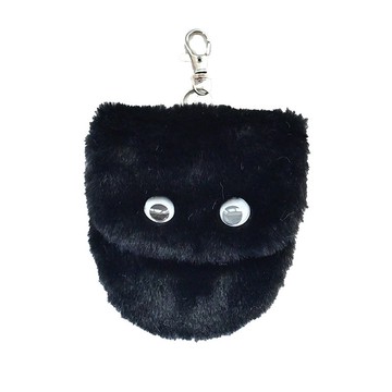 鏡頭蓋保護套 / 毛茸茸先生 (灰)