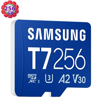 Samsung T7 256G 256GB microSD 170MB/s 4K U3 MB-MB256T 記憶卡