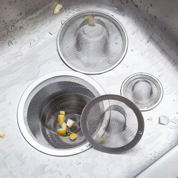 【隔日到貨】🔥不锈钢水槽过滤网 地漏 剩饭残渣厨房过滤网 卫生间下水道过滤网 毛发过滤网 厨房过滤网 过滤网