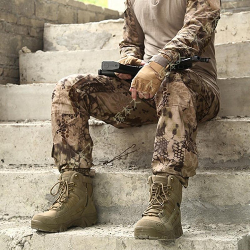 トレッキングシューズ メンズ ブーツ 軽量 ミリタリーブーツ 耐久性・通気性 アウトドア サバゲー ミリタリー レディース 登山靴 Taopagii]  ショットブーツ トレッキングシューズ メンズ ミリタリー レディース 登山靴 通気性 サバゲー タクティカル コンバット ... [GUREITOJP] ミリタリーブーツ メンズ デザートブーツ サイドジップ 編み上げ タクティカルブーツ キャンバス 登山 釣り