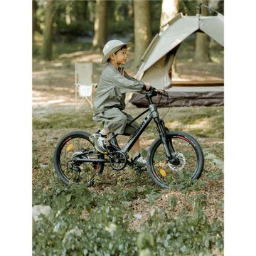 萌大圣MB15男孩女童軟尾避震兒童自行車6-12-15歲山地車變速單車