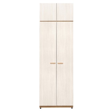 MUNA家居 葛瑞絲2.5X8尺雙吊衣櫥(7937+7935-1) 75X60X237cm