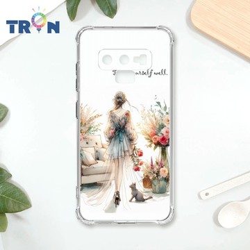 TRON 三星 NOTE 9 優雅的女人 四角防摔 軟殼 手機殼