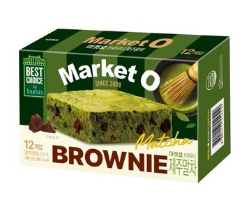 Market O Brownie Jeju Matcha 12P