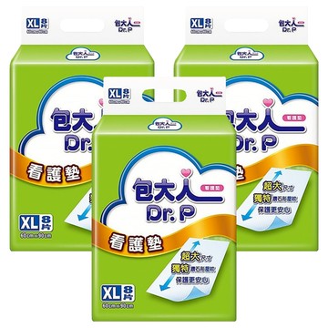 Dr.P 包大人 看護墊 鑽石型壓紋 強力吸收  XL(60 x 90cm)  8片  3包