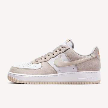 NIKE 耐吉 穿搭 AF1 氣墊 麂皮 男 運動鞋 休閒鞋-米色系 NIKE AIR FORCE 1 07-IB3080001