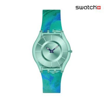 Swatch PARADISE MIST 超薄手錶/男錶/女錶/瑞士製造 SS08G111 (34mm)