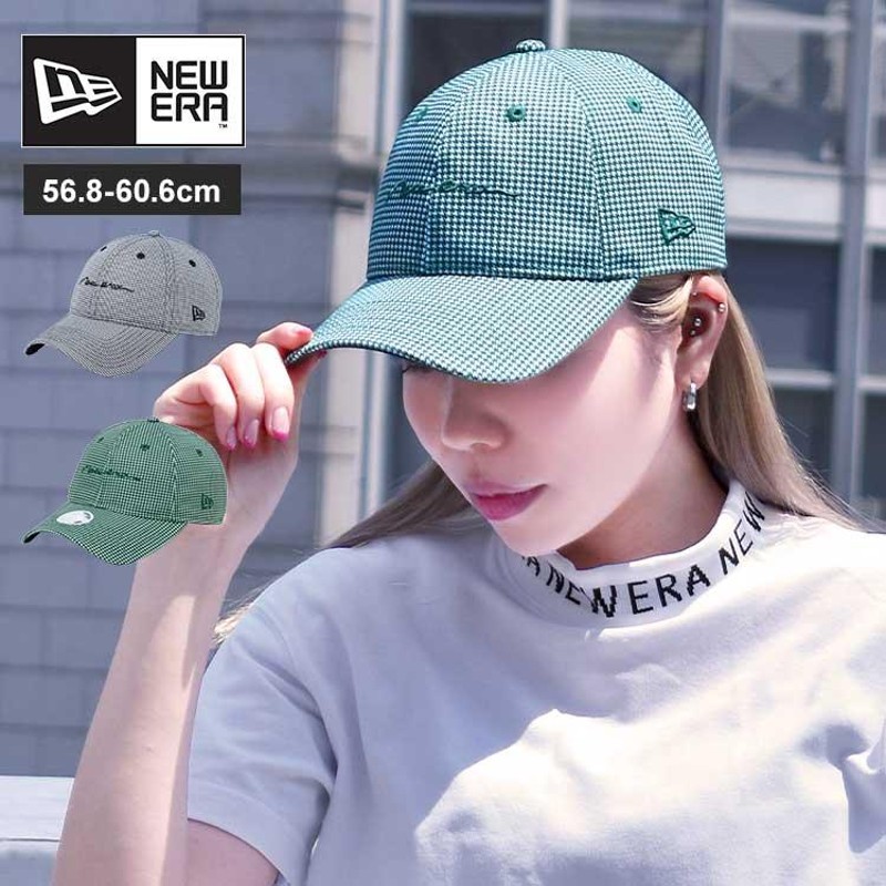 NEWERA ゴルフ キャップ レディース ニューエラ 帽子 ロゴ 9TWENTY 黒