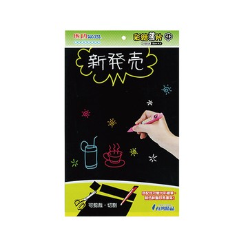 【SUCCESS 成功】A3 彩繪薄片 /片 01001A
