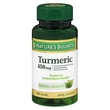 Natures Bounty Turmeric Capsules 60 Caps by Natures Bounty