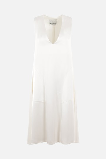 SA SU PHI Serena double satin sleeveless dress Woman