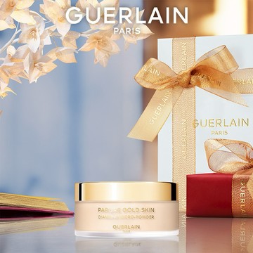 限時下單贈小金瓶❤️【Guerlain】嬌蘭24K純金光透絲絨蜜粉 02｜淺膚色｜透明柔粉｜金緻貴婦光澤｜控油｜天蠍座生日快樂｜情人節禮物｜送給閨蜜